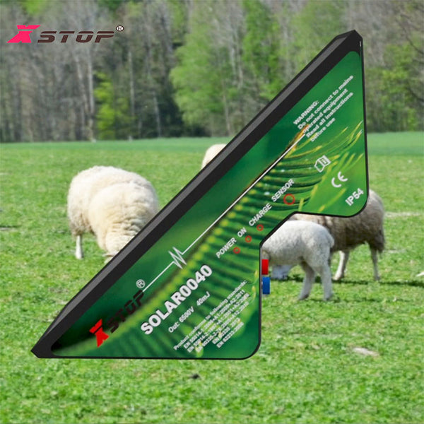 Solar Fence Energizer Compact Portable 1km