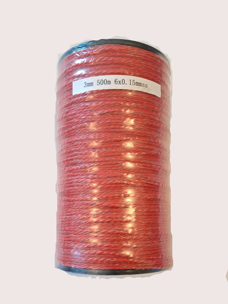 Electric Fence Polywire 3.0mm