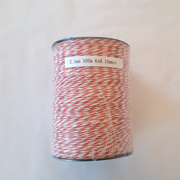 Electric Fence Polywire 2.5mm