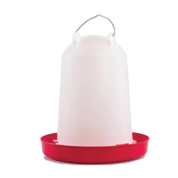 2L Automatic Chicken Drinker Poultry Chook Hen Waterer Water Dispenser Bucket