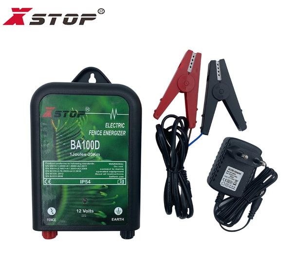 Electric Fence Energizer Dual Power 1 Joule 10km 12V DC