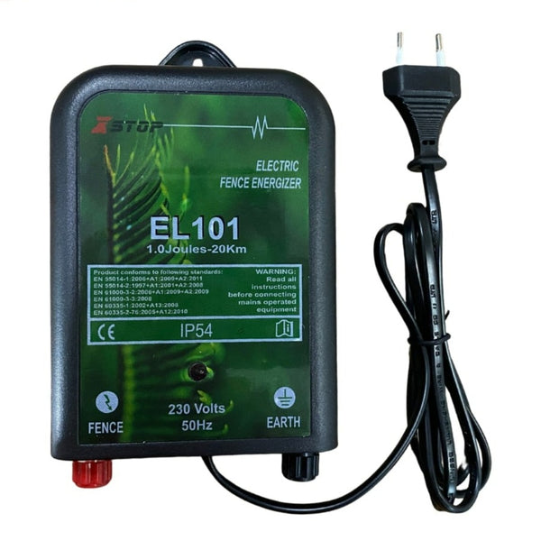 Electric Fence Energiser 1 Joule 20km 240V AU Plug