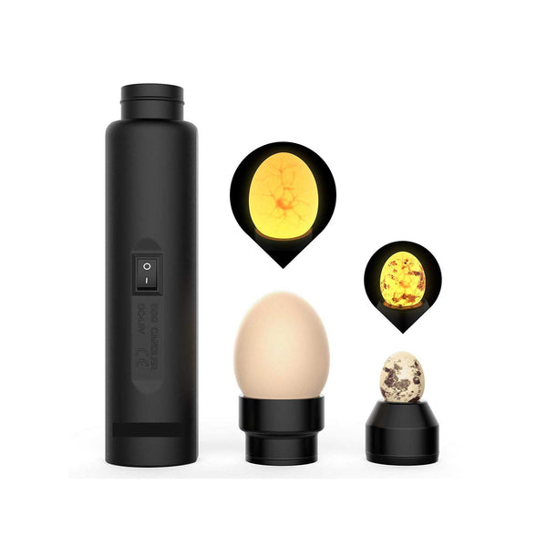 AU Plug Egg Candler Lamp - LED Cool Light Chicken Duck Quail Hatching Incubator-2