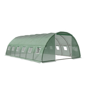 Greenfingers Greenhouse Walk in Green House Tunnel Plant Flower Garden Shed 6X4M-0