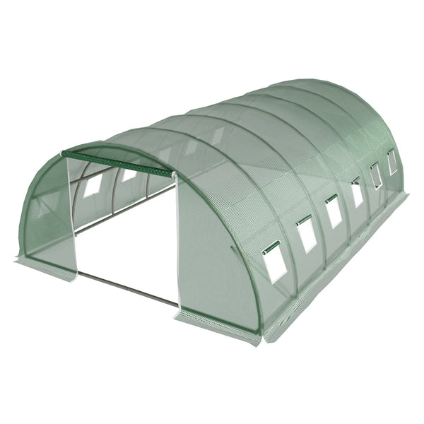 Greenfingers Greenhouse Walk in Green House Tunnel Plant Flower Garden Shed 6X4M-2