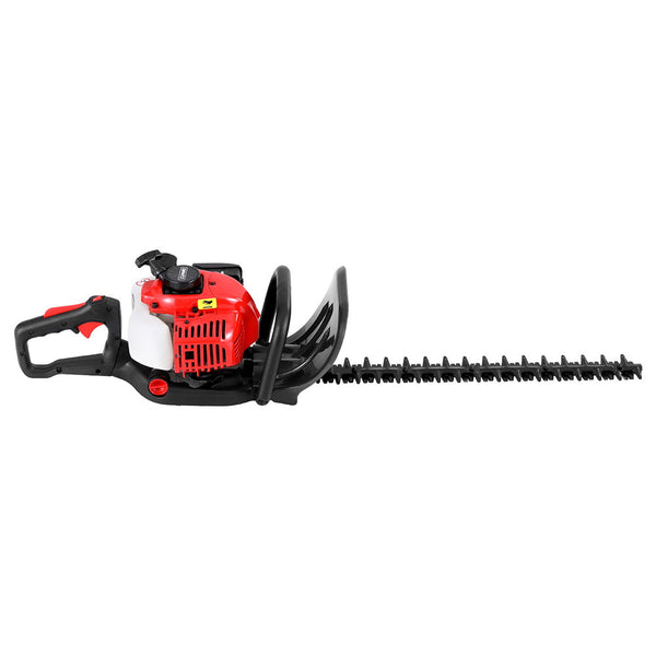 Giantz 25.4CC Petrol Hedge Trimmer 24" Dual Blade Tree Grass Garden Tool-2