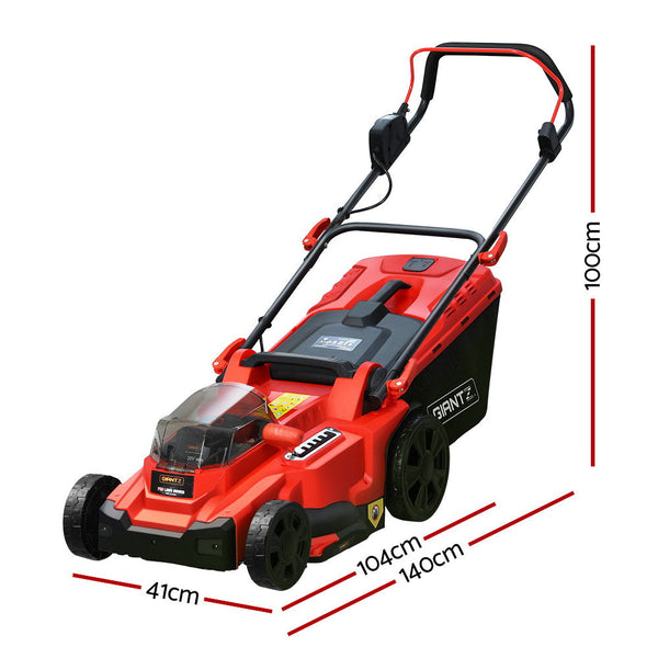 Giantz Lawn Mower Cordless 40V Battery Electric Lawnmower 37cm Width-1