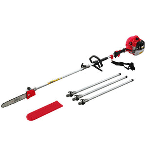 Giantz 62CC Pole Chainsaw Saw Petrol Chain Tree Pruner Extended Spark Plug-0