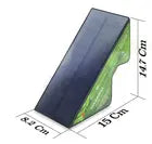 Solar Fence Energizer Compact Portable 1km