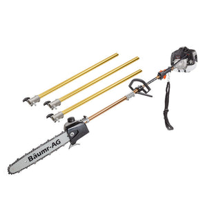 Baumr-AG 65CC Pole Chainsaw Saw Petrol Chain Tree Pruner Extendable Cutter-0