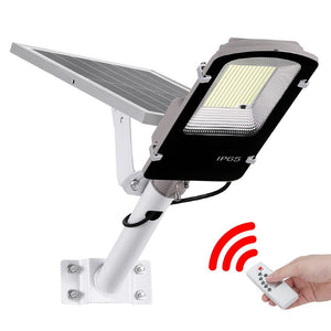 386 LED Solar Street Light Flood Motion Sensor Remote-0