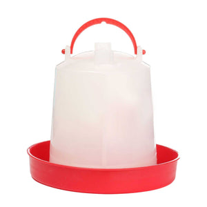 6L Automatic Chicken Drinker Poultry Chook Hen Waterer Water Dispenser Bucket