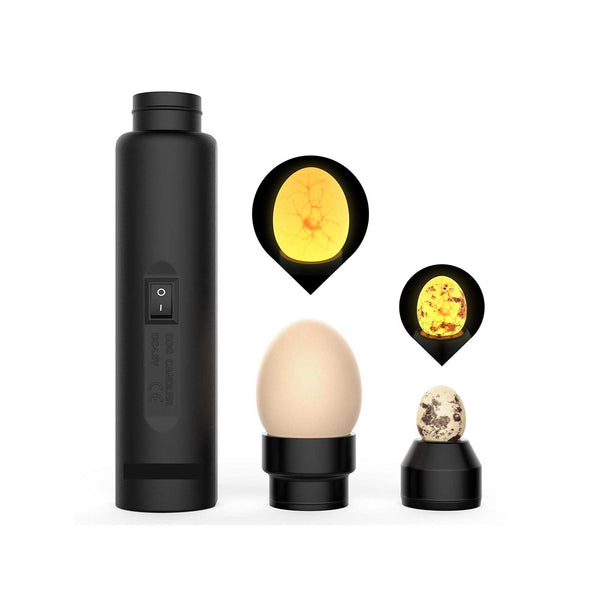 AU Plug Egg Candler Lamp LED Cool Light Chicken Duck Quail Hatching Candling Incubator
