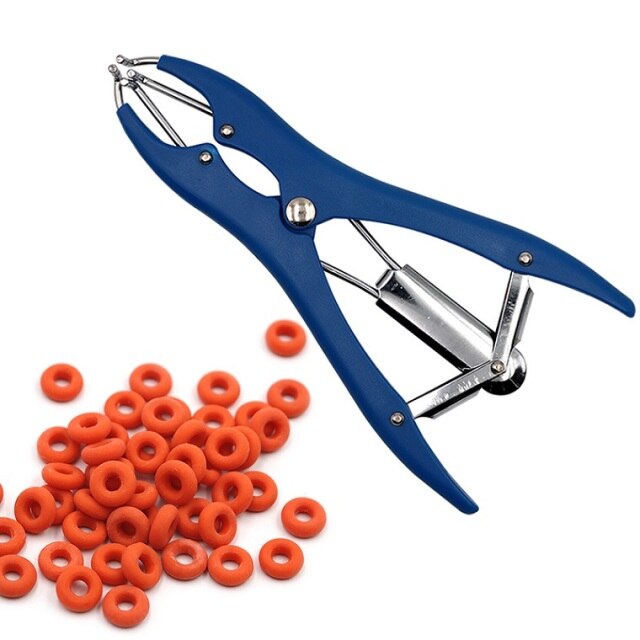 Rubber Ring Applicator for Sheep Calf Castration and Tail Docking