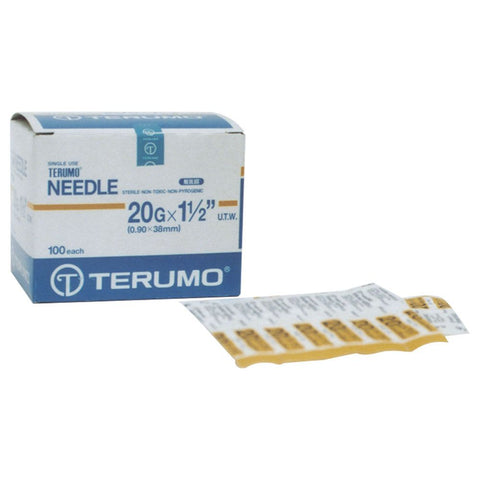 Needles Disposable Terumo 100 Pack