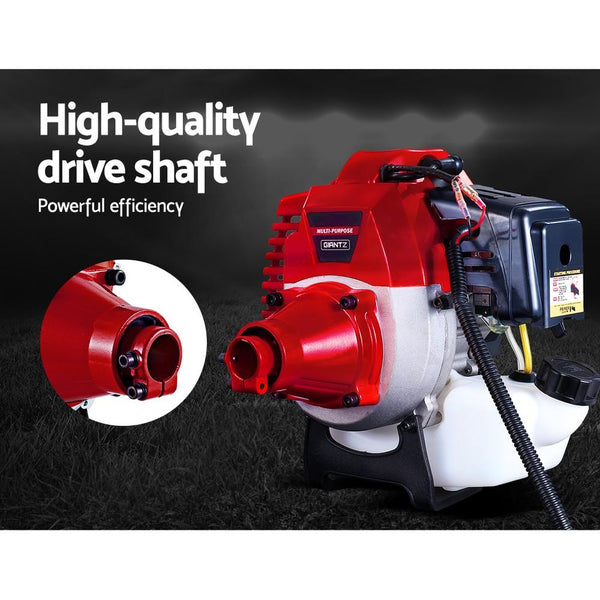 Giantz 62CC 2 Stroke 7 in 1 Pole Brush Cutter Whipper Snipper