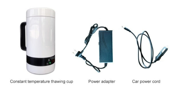 Cattle Semen AI straw thawer rechargable 600ml
